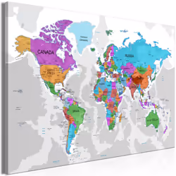 Planete Discount PD11702-120-80, Gris, Multicolore, Blanc, Panneaux MDF, 1200 mm, 20 mm, 800 mm