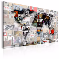 Planete Discount PD11707-90-60, Multicolore, Panneaux MDF, 900 mm, 20 mm, 600 mm