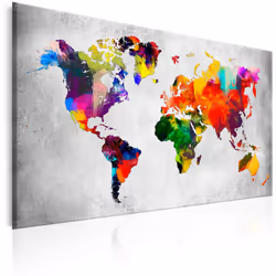 Planete Discount PD11708-120-80, Gris, Multicolore, Panneaux MDF, 1200 mm, 20 mm, 800 mm