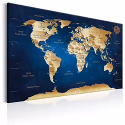 Planete Discount PD11712-120-80, Beige, Bleu, Panneaux MDF, 1200 mm, 20 mm, 800 mm