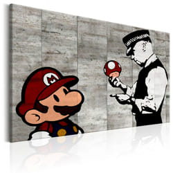 Tableau Banksy on Concrete - PD8351-120-80