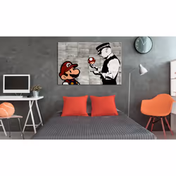 Tableau Banksy on Concrete - PD8351-120-80