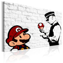 Tableau Banksy on Brick - PD8352-120-80