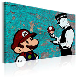 Tableau Banksy on Wood - PD8354-120-80