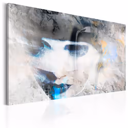 Planete Discount PD11904-60-40, Portraits, Noir, Bleu, Crème, Gris, Blanc, Panneaux MDF, 600 mm, 20 mm, 400 mm
