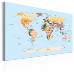 Planete Discount PD11718-120-80, Bleu, Multicolore, Panneaux MDF, 1200 mm, 20 mm, 800 mm