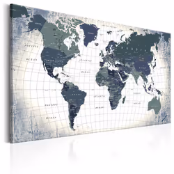 Planete Discount PD11720-60-40, Bleu, Vert, Gris, Blanc, Panneaux MDF, 600 mm, 20 mm, 400 mm
