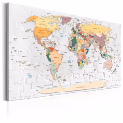 Planete Discount PD11725-120-80, Multicolore, Blanc, Panneaux MDF, 1200 mm, 20 mm, 800 mm