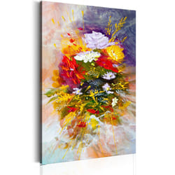 Tableau Fleurs Fleurs d'août - PD11297-80-120