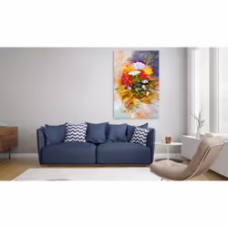 Tableau Fleurs Fleurs d'août - PD11297-80-120