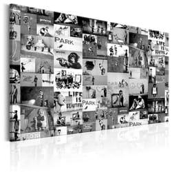 Tableau Banksy Graffiti Collage - PD8372-120-80