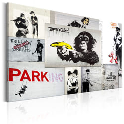 Tableau Banksy Police Fantasies - PD8374-120-80