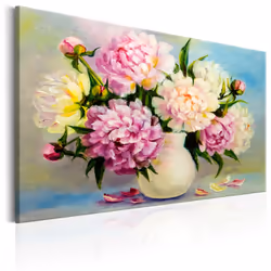 Planete Discount PD11300-120-80, Fleurs variées, Bleu, Vert, Rose, Jaune, Panneaux MDF, 1200 mm, 20 mm, 800 mm