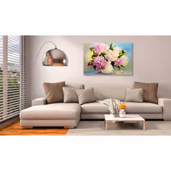 Tableau Fleurs Peonies: Bouquet of Happiness - PD11300-120-80