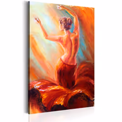 Planete Discount PD11907-80-120, Femme, Bleu, Orange, Rouge, Jaune, Panneaux MDF, 800 mm, 20 mm, 1200 mm