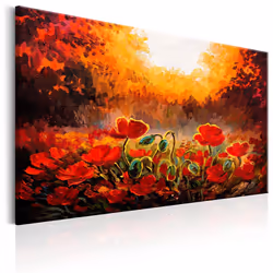 Planete Discount PD11304-120-80, Coquelicots, Multicolore, Panneaux MDF, 1200 mm, 20 mm, 800 mm