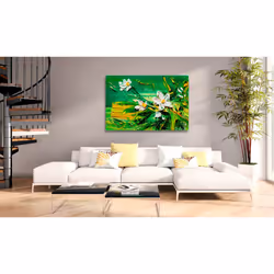 Tableau Fleurs Impressionist Style: Flowers - PD11307-120-80