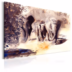 Planete Discount PD12006-120-80, Animaux, Marron, Crème, Orange, Violet, Panneaux MDF, 1200 mm, 20 mm, 800 mm