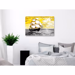 Tableau Spring Cruise (1 Part) Wide Yellow - PD10109-120-80