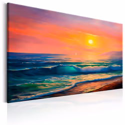 Planete Discount PD10112-90-60, Paysage marin, Multicolore, Panneaux MDF, 900 mm, 20 mm, 600 mm