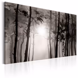Planete Discount PD10113-120-80, Forêt, Noir, Blanc, Panneaux MDF, 1200 mm, 20 mm, 800 mm