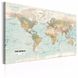 Planete Discount PD11732-120-80, Beige, Bleu, Vert, Panneaux MDF, 1200 mm, 20 mm, 800 mm