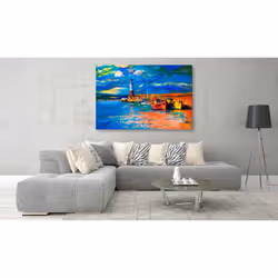 Tableau Seaside Landscape: The Lighthouse - PD10116-120-80