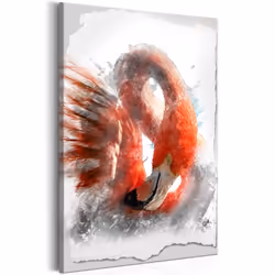 Planete Discount PD8388-80-120, Oiseaux, Bleu, Gris, Rouge, Blanc, Panneaux MDF, 800 mm, 20 mm, 1200 mm