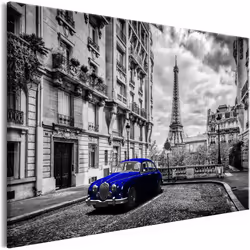 Planete Discount PD12199-120-80, Paris, Bleu, Gris, Panneaux MDF, 1200 mm, 20 mm, 800 mm