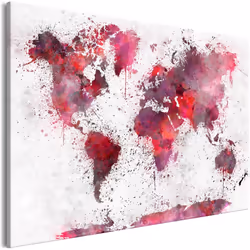 Planete Discount PD11735-120-80, Gris, Rouge, Panneaux MDF, 1200 mm, 20 mm, 800 mm