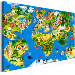 Planete Discount PD11736-120-80, Bleu, Vert, Multicolore, Panneaux MDF, 1200 mm, 20 mm, 800 mm