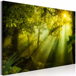 Planete Discount PD10123-120-80, Forêt, Marron, Vert, Jaune, Panneaux MDF, 1200 mm, 20 mm, 800 mm