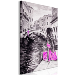 Tableau Villes Far Dreams (1 Part) Vertical Pink - PD12206-80-120