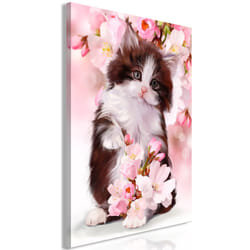 Tableau Sweet Kitty 1 Pièce Vertical - PD8417-80-120