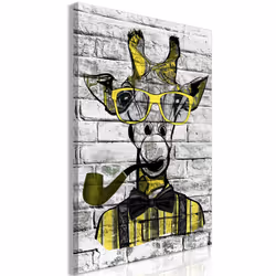 Planete Discount PD8427-80-120, Noir, Gris, Jaune, Panneaux MDF, 800 mm, 20 mm, 1200 mm