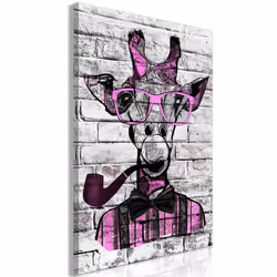 Planete Discount PD8428-80-120, Noir, Gris, Rose, Panneaux MDF, 800 mm, 20 mm, 1200 mm
