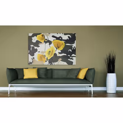 Tableau Fleurs Coquelicots peints - PD11328-120-80
