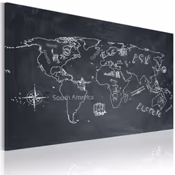 Planete Discount PD11743-120-80, Gris, Blanc, Panneaux MDF, 1200 mm, 20 mm, 800 mm