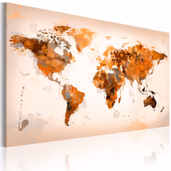 Planete Discount PD11759-120-80, Marron, Crème, Orange, Panneaux MDF, 1200 mm, 20 mm, 800 mm