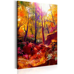 Tableau Forêt peinte - PD10136-80-120
