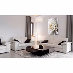 Tableau Fleurs White Dahlia - PD11341-80-120