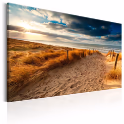 Planete Discount PD10143-120-80, Paysage marin, Beige, Bleu, Blanc, Panneaux MDF, 1200 mm, 20 mm, 800 mm