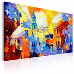 Planete Discount PD10147-60-40, Ville et village, Multicolore, Panneaux MDF, 600 mm, 20 mm, 400 mm