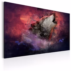 Planete Discount PD8445-120-80, Animaux divers, Bourgogne, Gris, Violet, Rouge, Panneaux MDF, 1200 mm, 20 mm, 800 mm