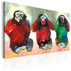 Tableau Three Wise Monkeys - PD8448-120-80