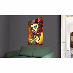 Tableau Personnages Mexican Skull - PD11913-80-120