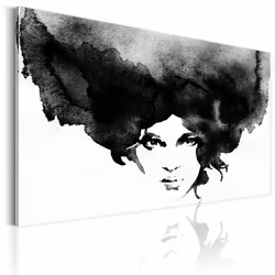 Planete Discount PD11918-120-80, Portraits, Noir, Blanc, Panneaux MDF, 1200 mm, 20 mm, 800 mm