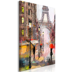 Tableau Villes Rainy Afternoon (1 Part) Vertical - PD12219-80-120