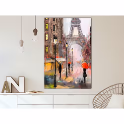 Tableau Villes Rainy Afternoon (1 Part) Vertical - PD12219-80-120