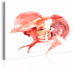 Planete Discount PD11944-60-40, Silhouettes, Rouge, Blanc, Panneaux MDF, 600 mm, 20 mm, 400 mm